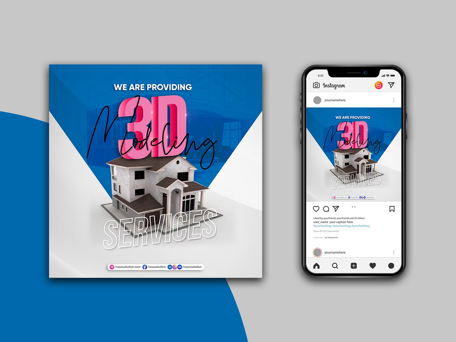 Creative Motion Graphics Design for Marketing Campaign Lahore